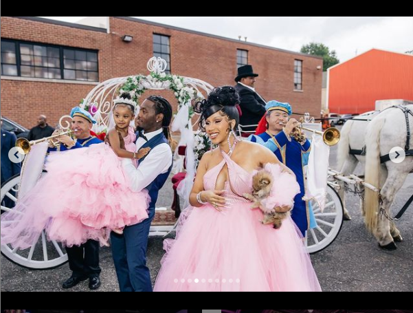 See Photos From Cardi B And Offset's Epic Disney Princess-themed ...