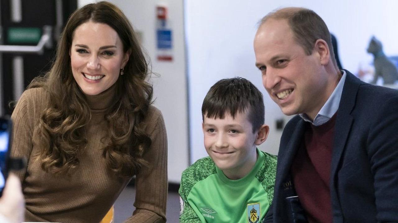 Pastor Mick: Duke and Duchess show support for Burnley charity