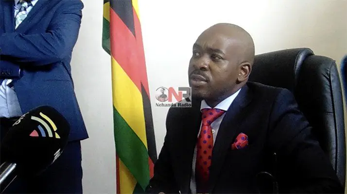 Opposition Movement for Democratic Change (MDC) leader Nelson Chamisa