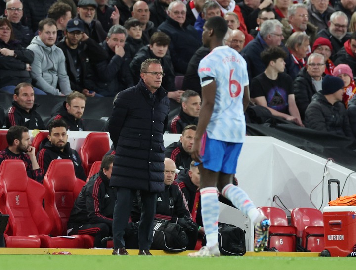 Paul Pogba forced off after just ten minutes with injury at Liverpool as  Gary Neville predicts it could be final match