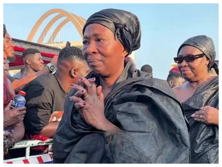 This is weird culturally – MC Portfolio reacts to Akosua Serwaa’s absence at Lumba’s funeral