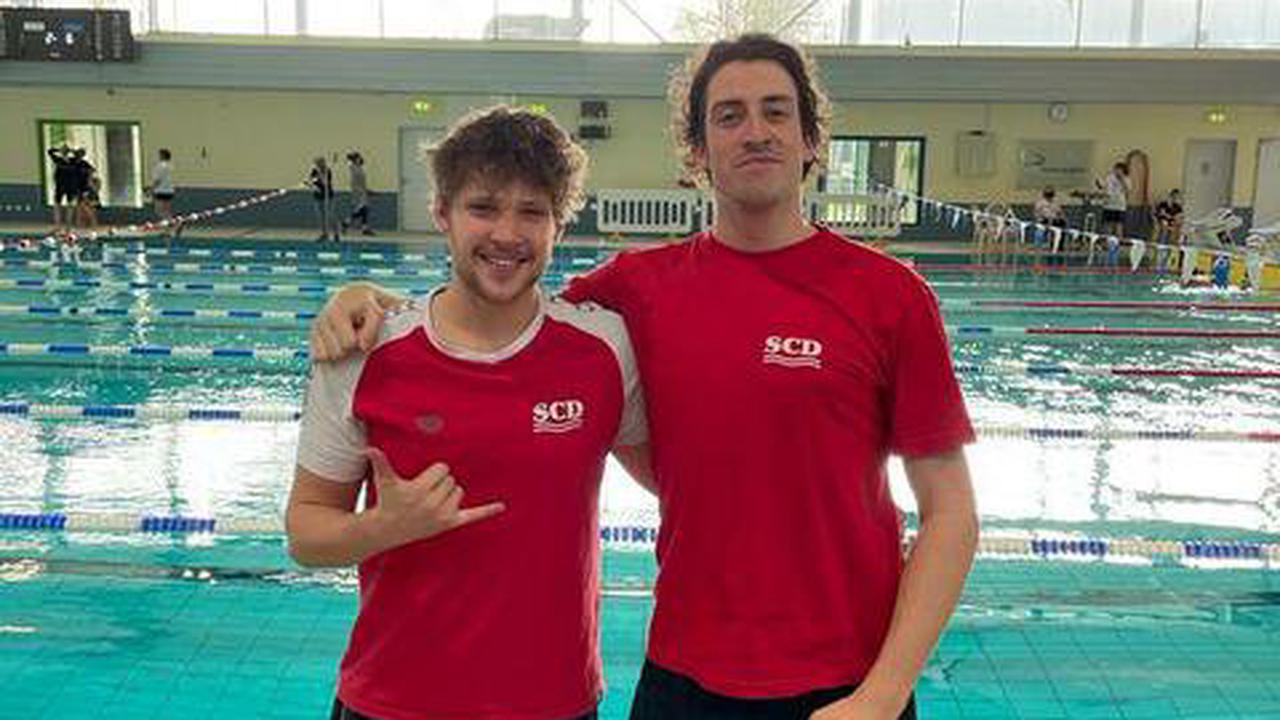 nach 21 Monaten Corona-Pause: SCD-Schwimmer beim Schwimm-Wettkampf in Duisburg