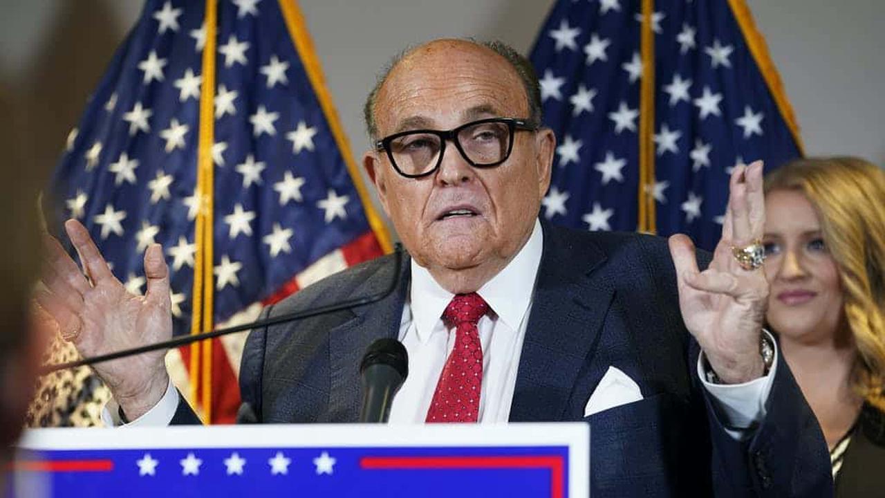 Rudy Giuliani confronted over ‘assault’ claims