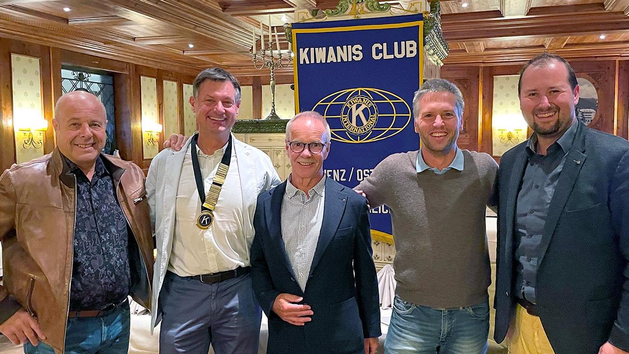 Kiwanis Club Lienz: Ralf Vergeiner folgt auf Josef Moser