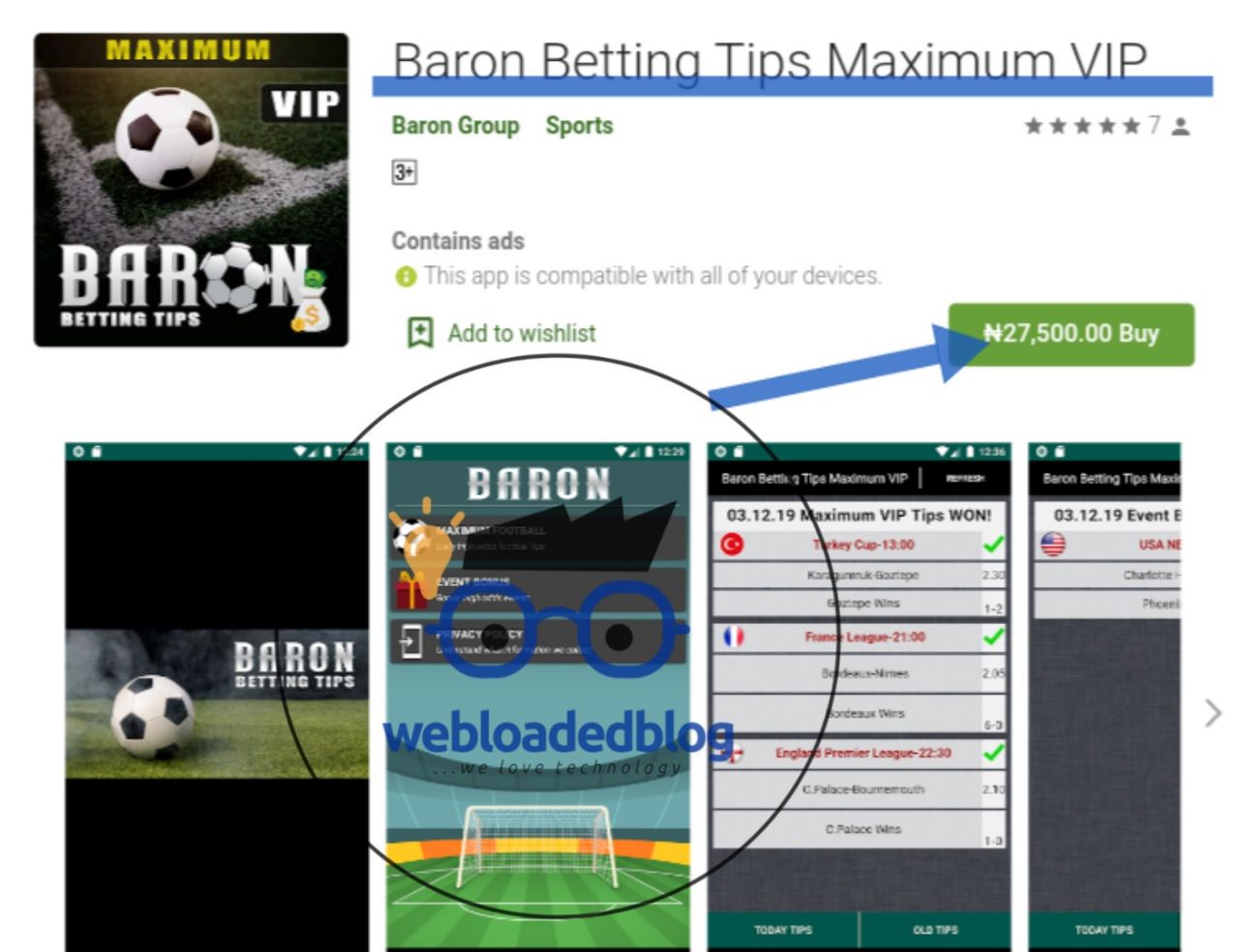Baron tips vip apk