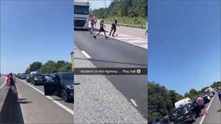 M11 Traffic Latest M11 Closed After Lorry Overturns Air Ambulance On Scene Opera News [ 720 x 1280 Pixel ]