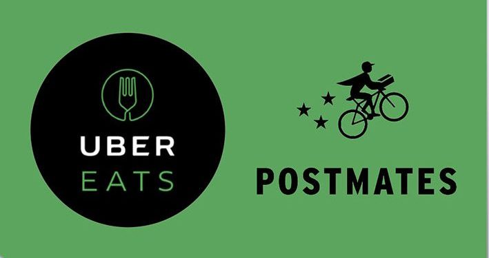 uber eats bike delivery app
