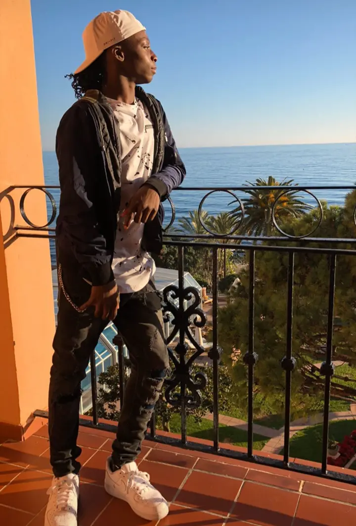 Obafemi Martins Son, Kevin Maussi Shares Stunning Picture Report Minds