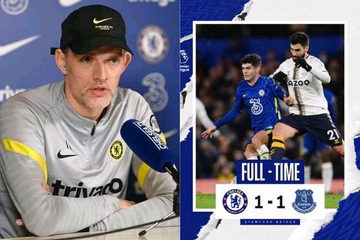 CHELSEA 1-1 EVERTON : Why Tuchel Should Be Blamed Despite Given Excuses  During The Post Match Interview. - Sports Extra