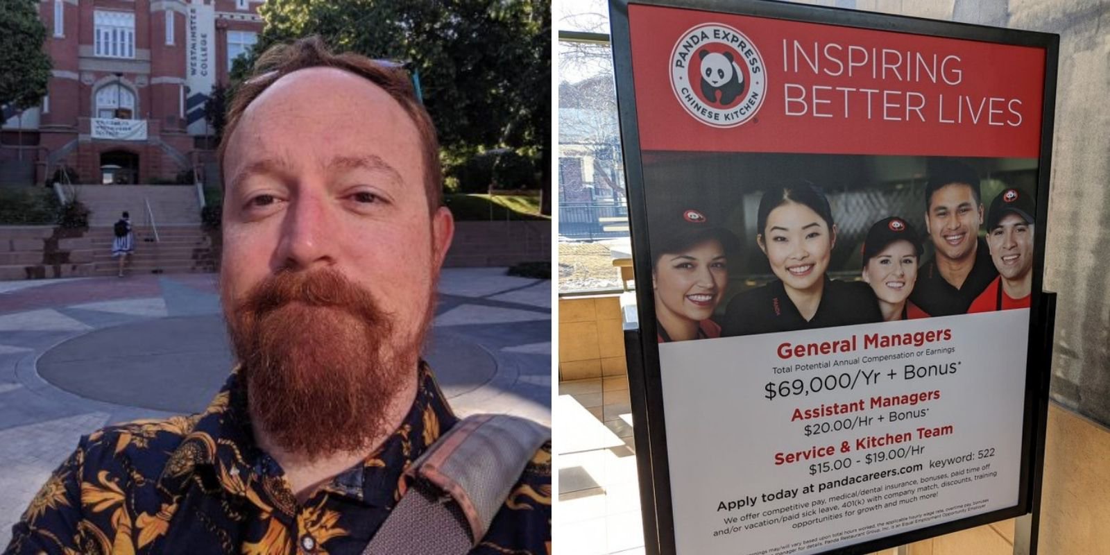 Woke professor TRIGGERED by discovery that he makes less money than manager  at Panda Express - Opera News