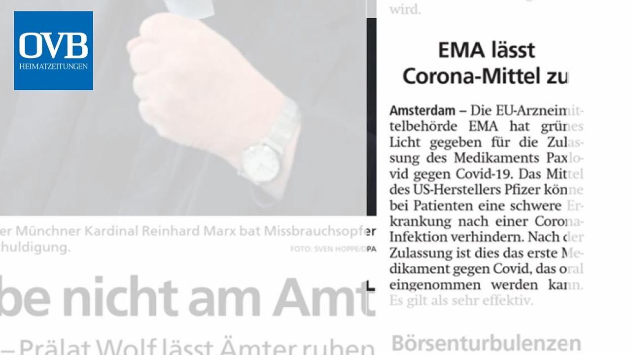 EMA lässt Corona-Mittel zu