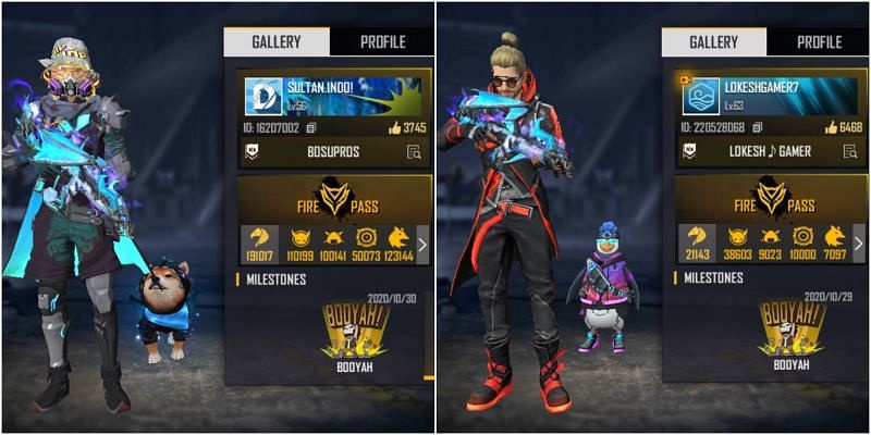 Dyland Pros Sultan Proslo Vs Lokesh Gamer Who Has Better Stats In Free Fire Opera News