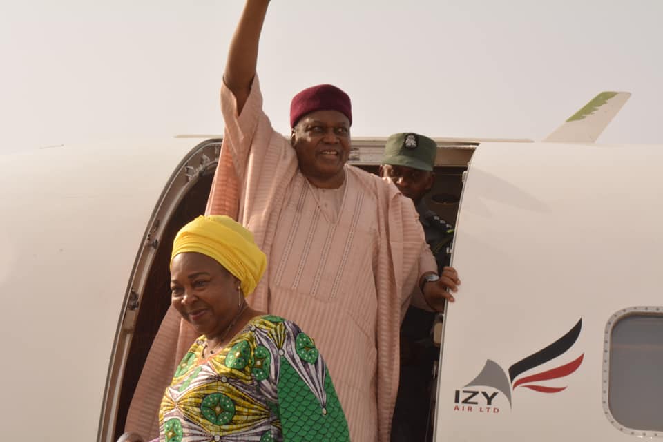 darius ishaku returns