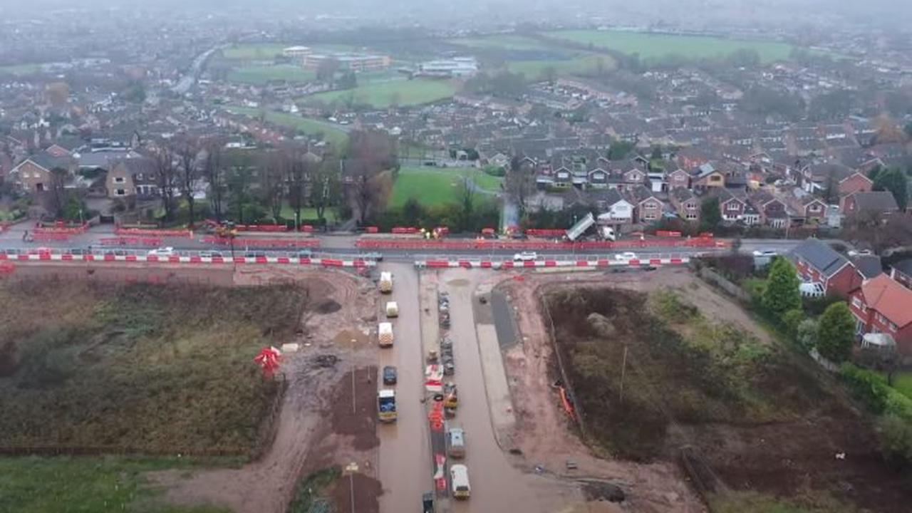 Seven-night closure of Mapperley Plains from tonight 25 January