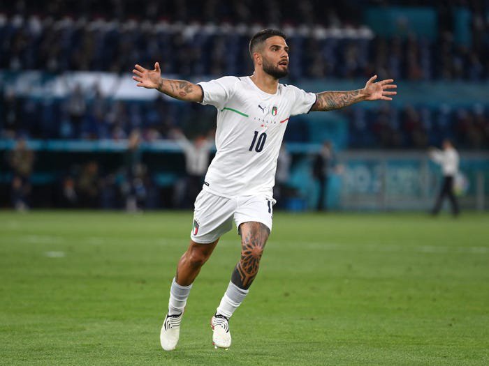 Euro 2020 Lorenzo Insigne Scores Magnificent Long Range Stunner Opera News