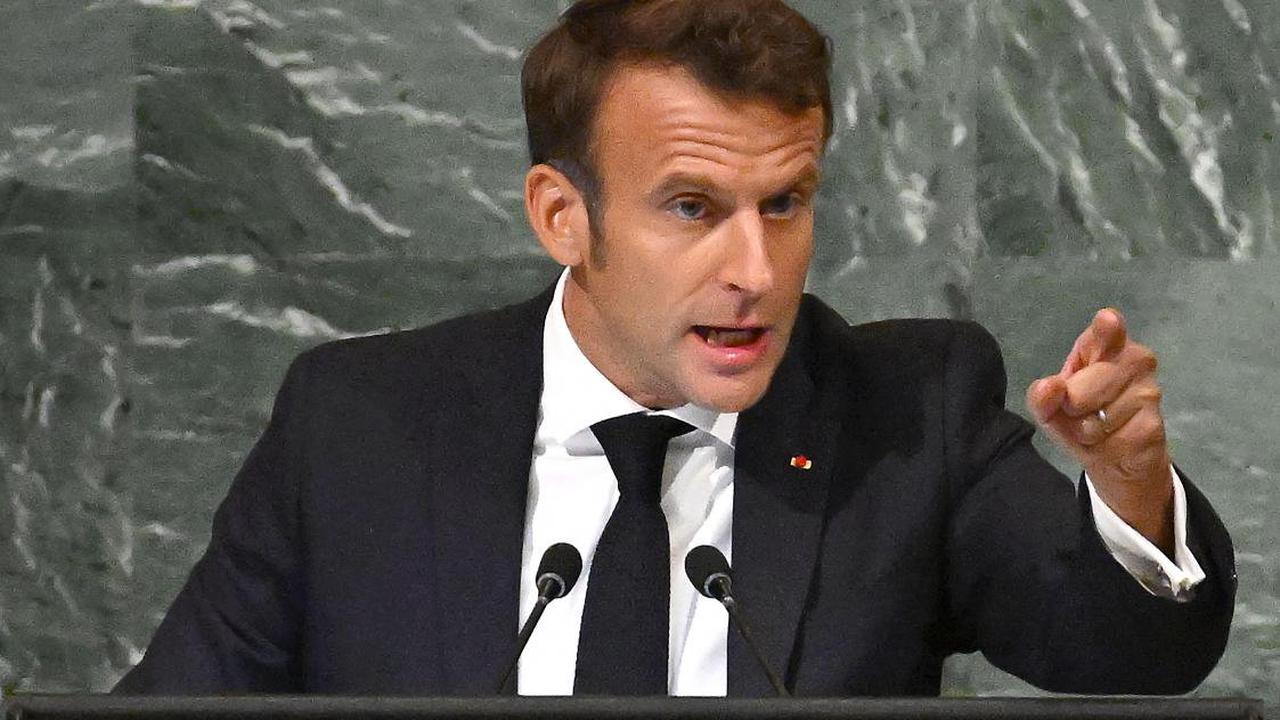 L’invasion de l’Ukraine est un «retour à l’âge des impérialismes», accuse Macron devant l’ONU
