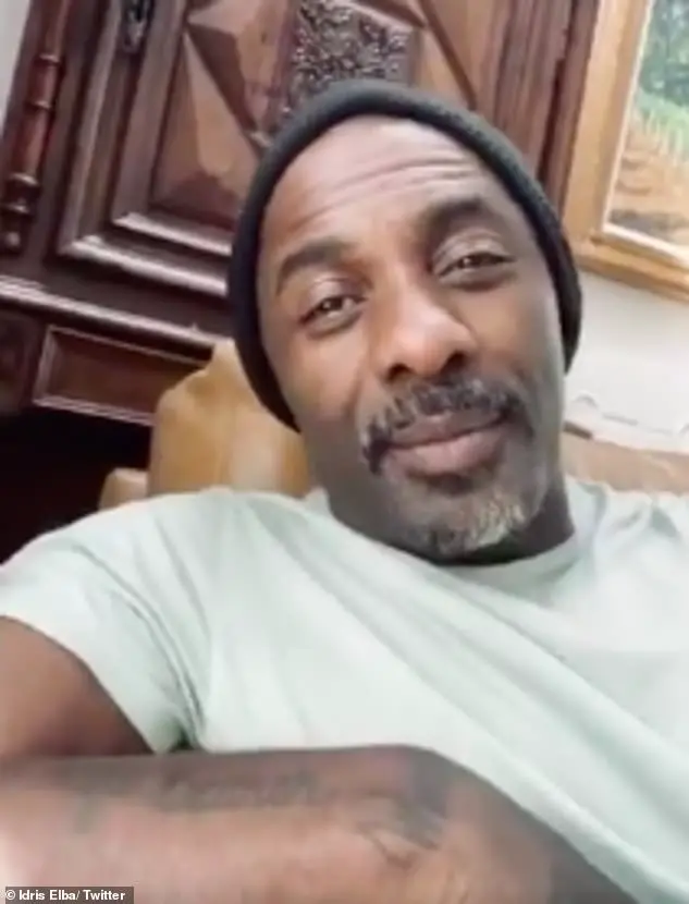 Feeling good: The actor, 47, took to Twitter on Tuesday evening to share a health update where he told fans they were 'doing ok' and still asymptomatic
