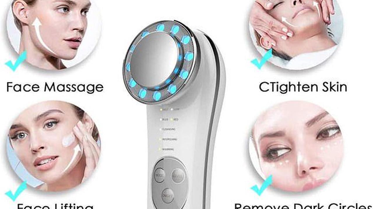 This seven-in-one skin care device cleanses, tightens, massages, and boosts circulation - and for a limited time you can save 65% and get it for under $40