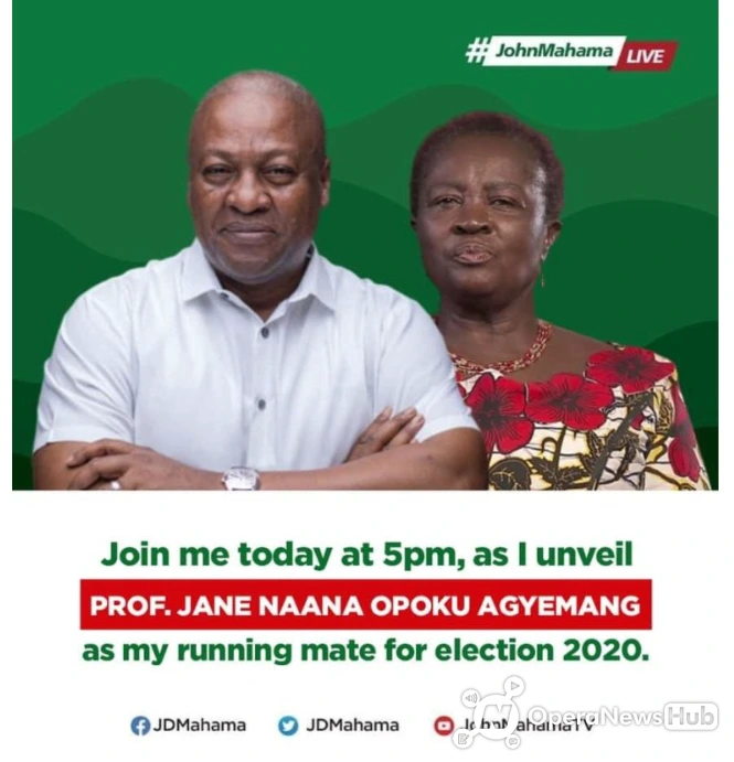 JDM Finally Settles On Professor Jane Naana Opoku Agyemang As ...