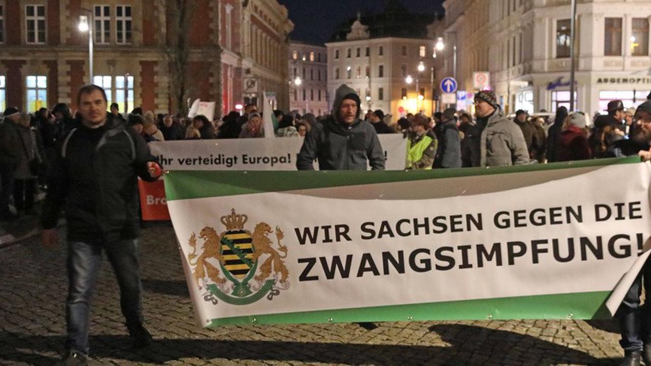 Verfassungsschutz: "Freie Sachsen" als Verdachtsfall