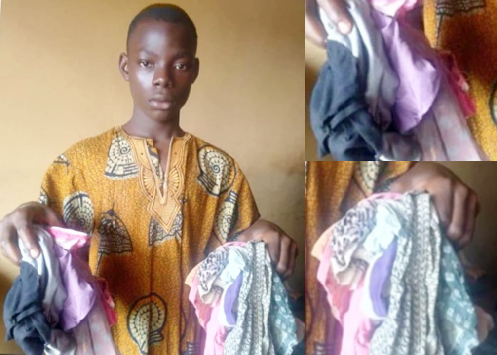 Ogun Police Arrest 16-year-old Boy With 14 Used Female Pants ...