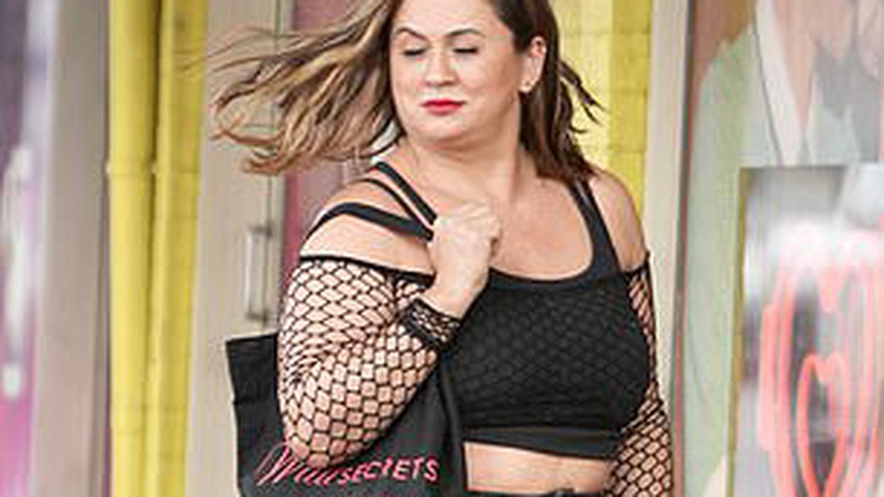 Married At First Sight's 'porn gran' Mishel Karen, 51, turns heads in a fishnet top and miniskirt as she stocks up on X-rated sex toys for her OnlyFans page at an adult store