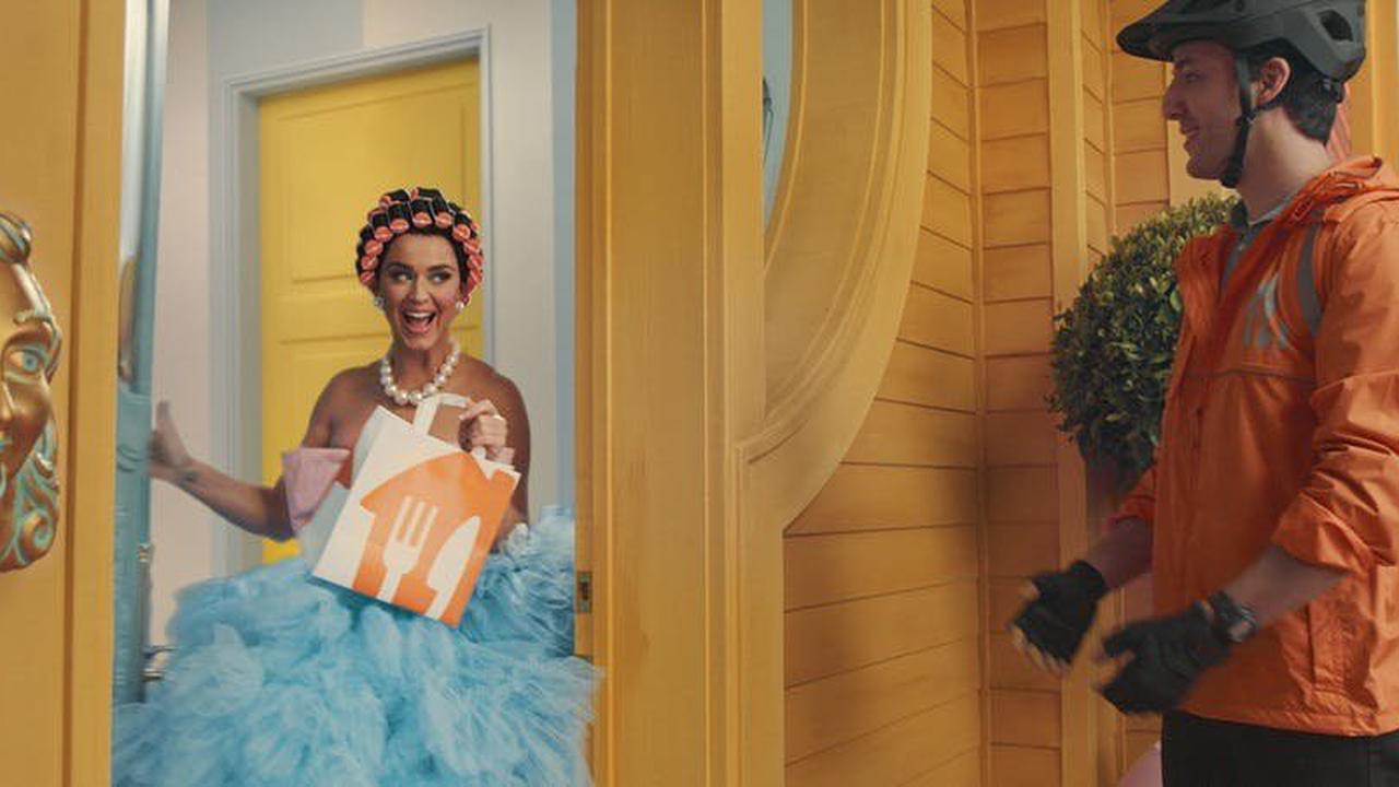 Kampagne für Lieferando: Katy Perry singt Witze übers Essen
