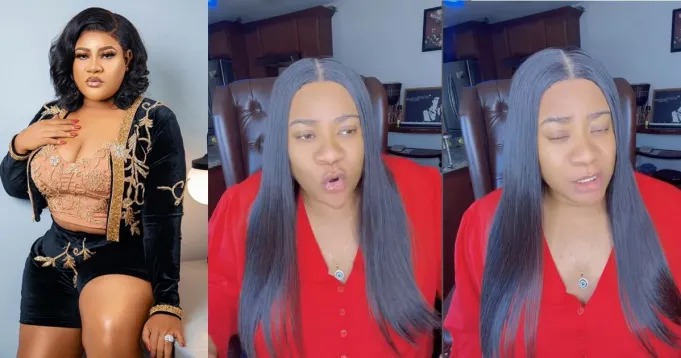 Nkechi Blessing gives a lecture to people who criticize her collection of adult toys.