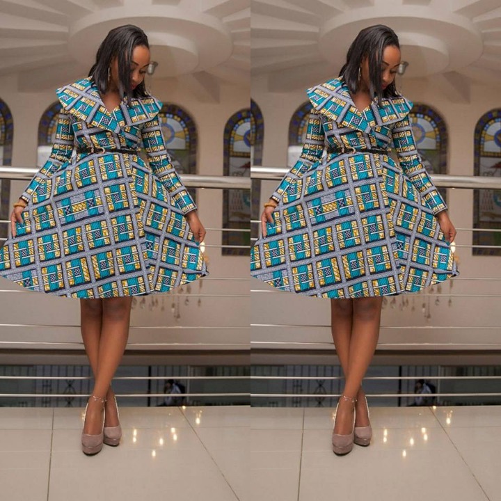 2020 Latest Ankara Short Gown Styles For Beautiful African Woman