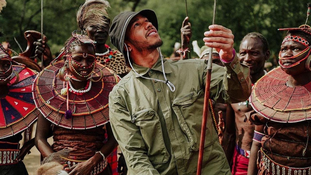 ‘In my heart forever’ – Lewis Hamilton dances with Pokot people in Kenya as F1 star continues amazing Africa holiday