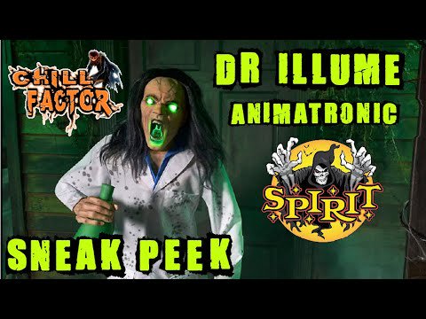Spirit Halloween Brooklyn 2022 Dr Illume Animatronic Spirit Halloween 2022 Sneak Opera News