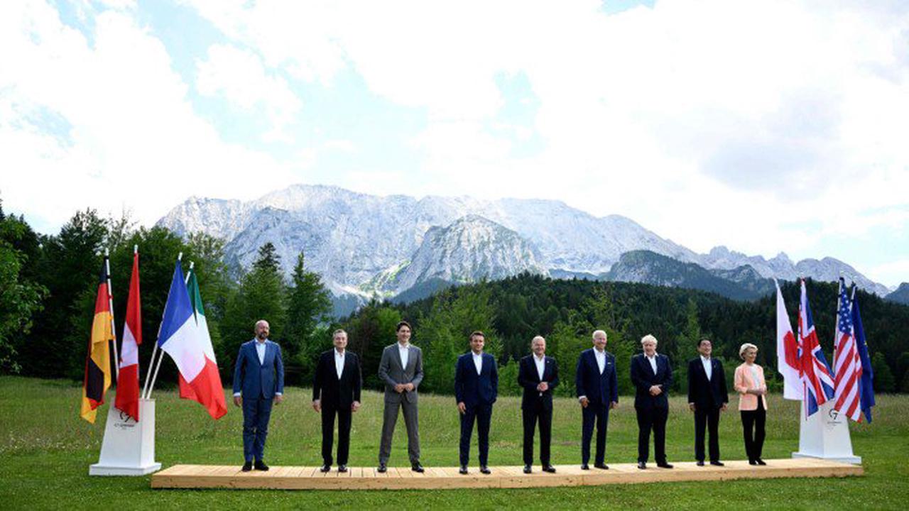 Liveblog zum G-7-Gipfel : Scholz erwartet ein klares Signal der Geschlossenheit