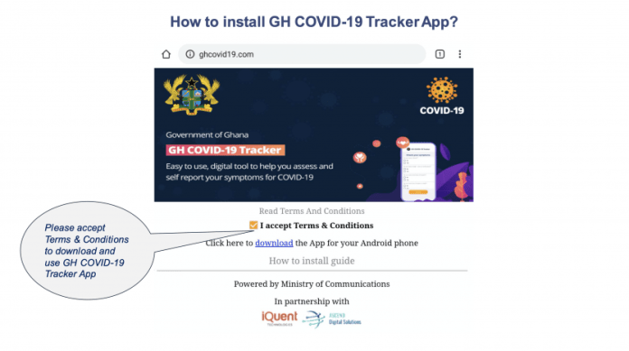 Guide on How to Install GH COVID 19 Tracker App Android Only
