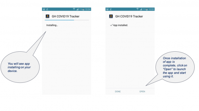 Guide on How to Install GH COVID 19 Tracker App Android Only