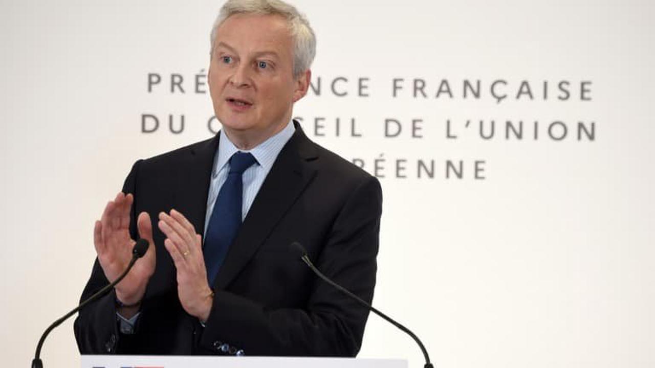 Croissance: Bruno Le Maire salue "un rebond spectaculaire de l'économie française"
