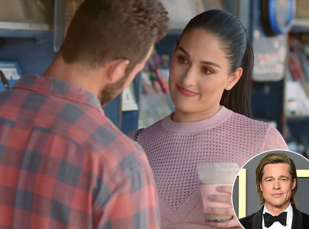 Nikki Bella, Artem Chigvintsev, Brad Pitt