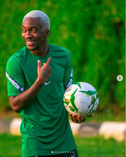 Photos from Super Eagles second training session ahead of AFCON.