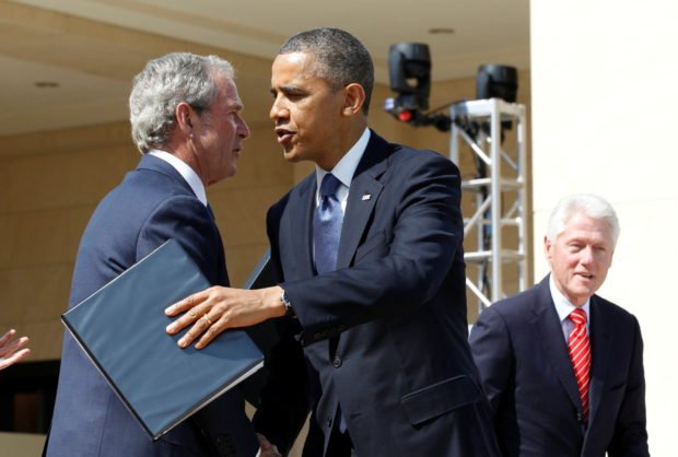 U.S. Ex-presidents Bush, Clinton, Obama band together to aid Afghan refugees