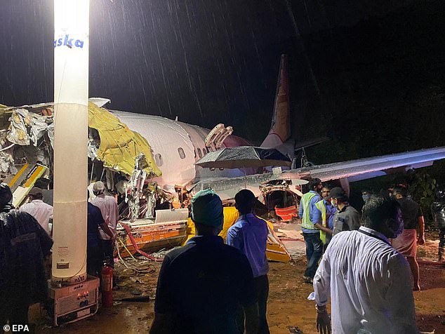 Update: At least 16 dead including both pilots, and 123 injured as Air India flight from Dubai with 191 people onboard crash-lands at Calicut Airport (photos)