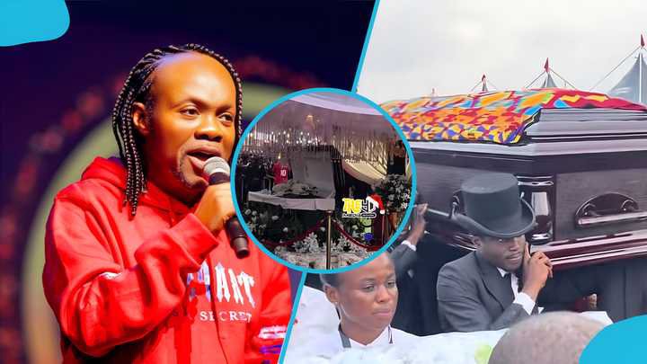Lumba’s Sister Explains Why Daddy Lumba’s Face Was Covered During Lying in State