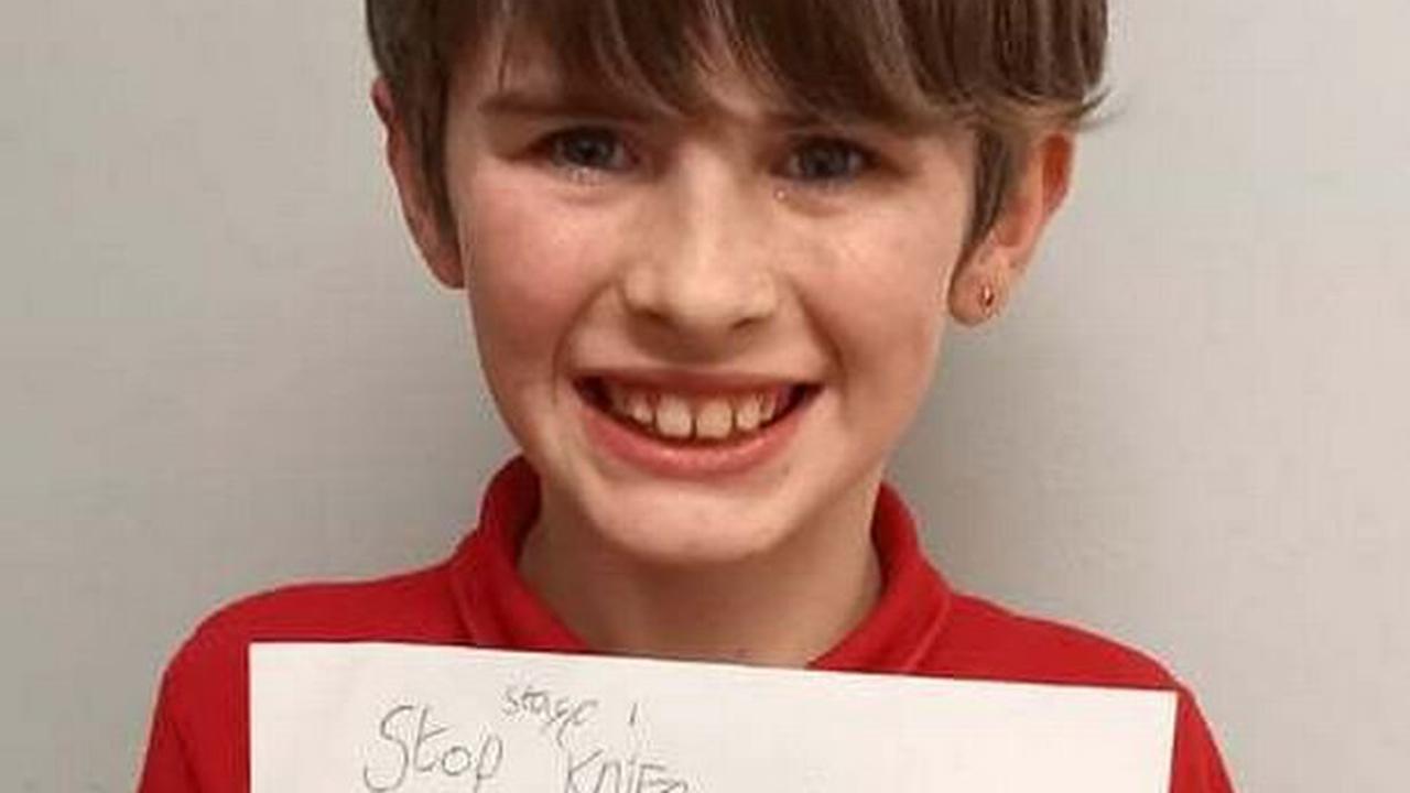 Boy, 9, says 'it's OK to cry' in moving letter after big brother was stabbed 40 times