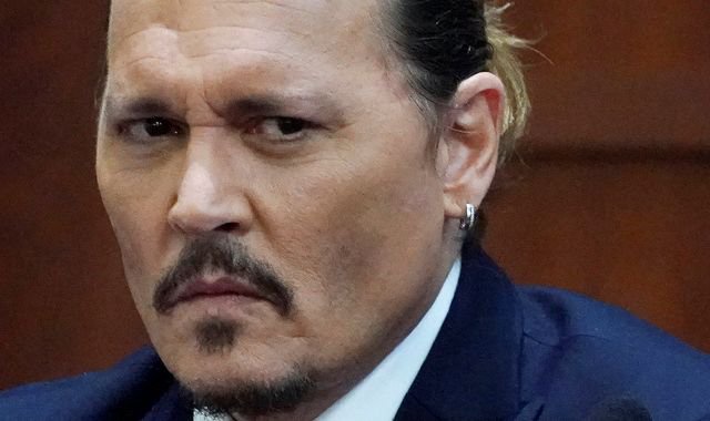 Johnny Depp says he's 'a victim of domestic violence' as court told
