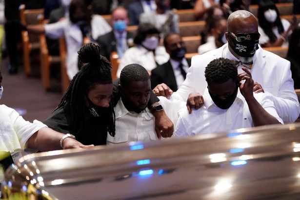 George Floyd to be laid next to his mom as his final funeral service in Houston begins (photos)