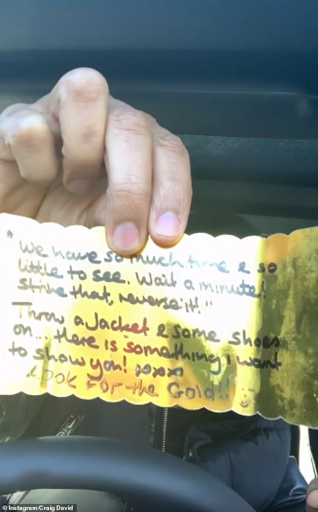 Golden Ticket: One clue involved a Willy Wonka chocolate bar wrapped in a golden ticket which revealed the third and final clue - the keys to the car