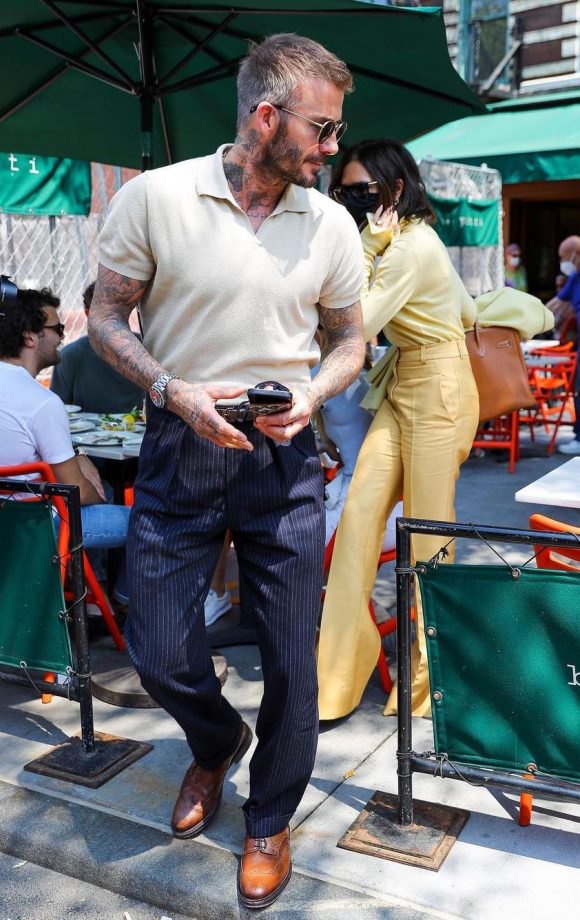 david beckham smart casual