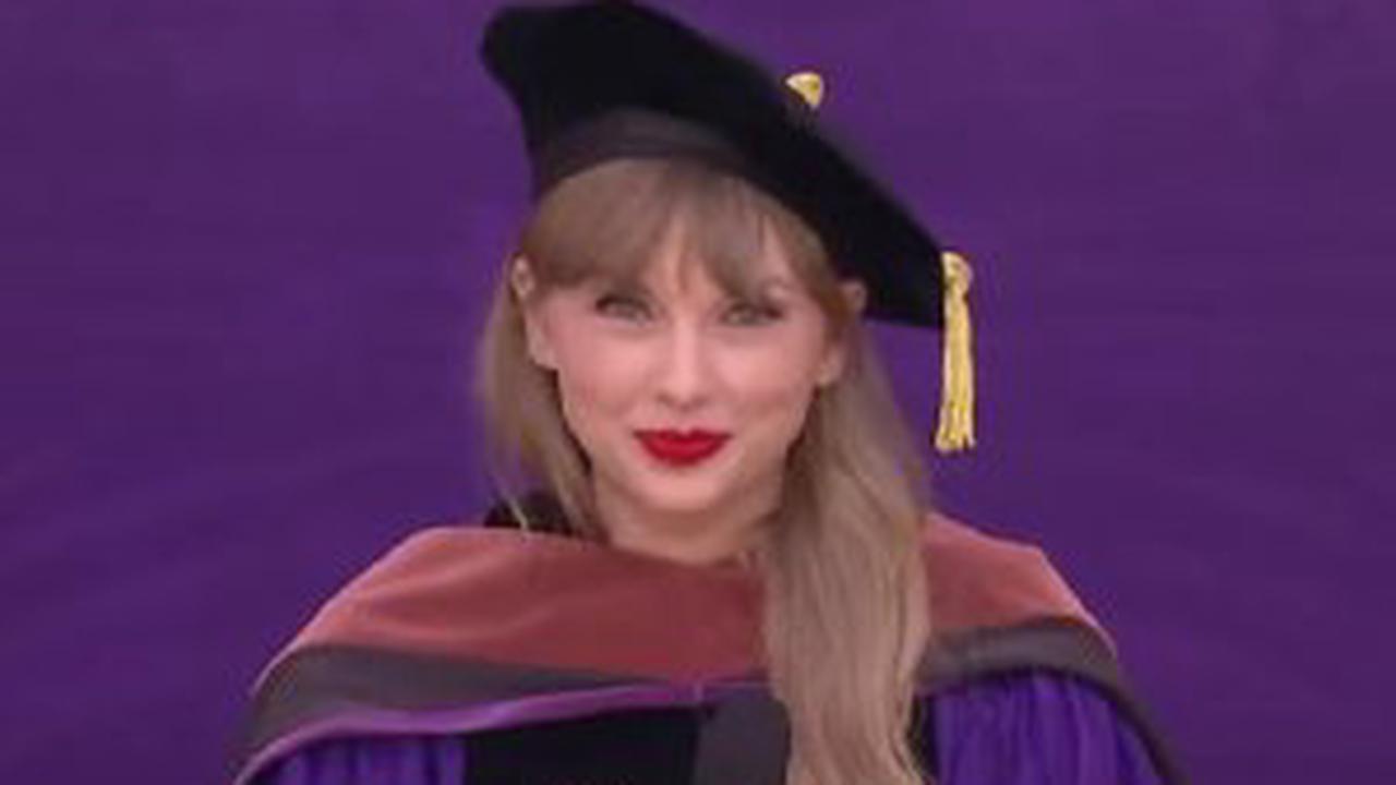 When delivering her commencement speech at the Yankee Stadium, the Grammy Award-winning musician also encourages the new graduates to 'learn to live alongside cringe.'