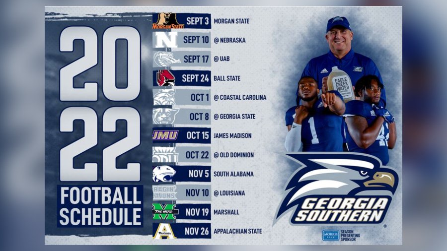 South Carolina 2022 Football Schedule Georgia Southern Releases Its 2022 Football Schedule - Opera News