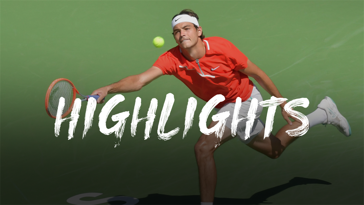 Indian Wells highlights: Taylor Fritz stuns Andrey Rublev to ...