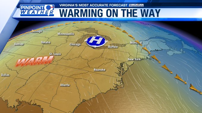 Pinpoint Weather Much Warmer Pattern On The Way As The Area Gets A Taste Of Summer Opera News