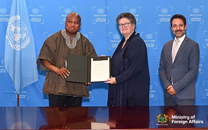 Foreign Minister Samuel Okudzeto Ablakwa